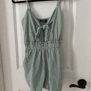 mint green romper